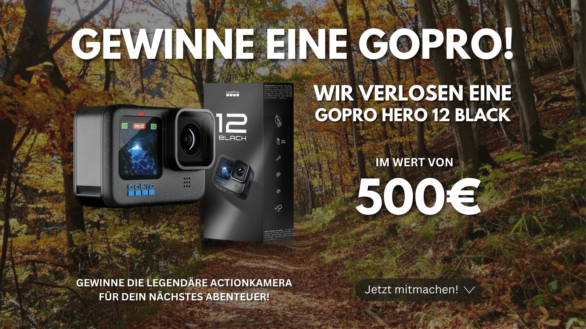 Gewinnspiel „GoPro Hero 12 Black“