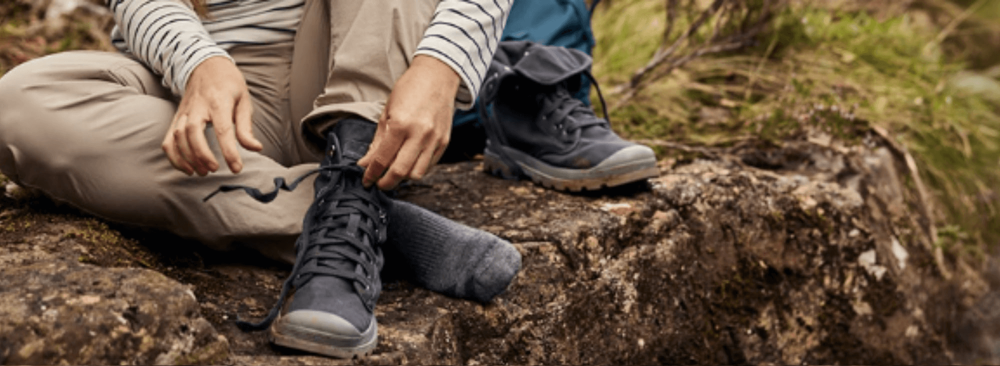 Damen Wandersocken