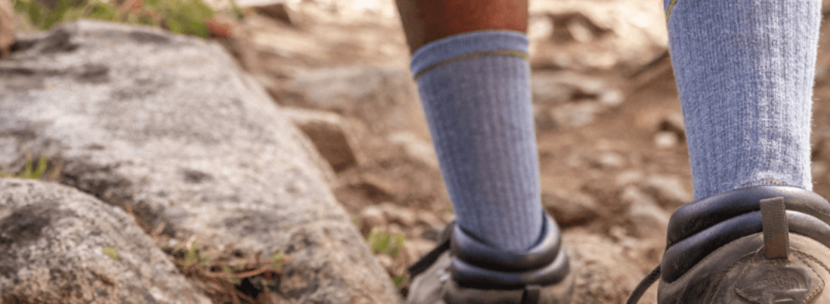 Herren Einlagige Wandersocken