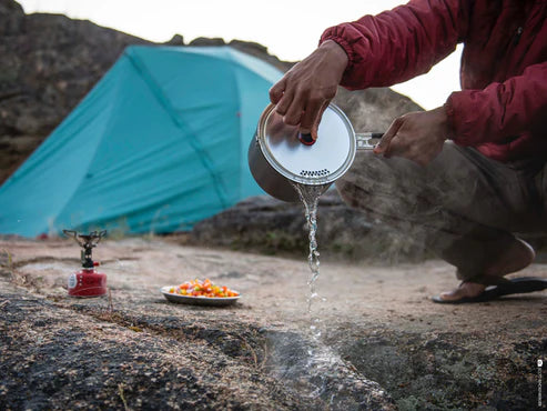 Ceramic 2-Pot Set - Auf und Davon | Outdoor Equipment