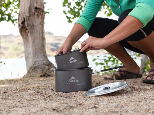 Ceramic 2-Pot Set - Auf und Davon | Outdoor Equipment