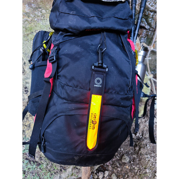 Origin Outdoors LED-Anhänger Leuchtanhänger reflektierend LED Licht neon - Auf und Davon | Outdoor Equipment