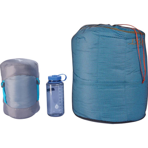 Therm-a-Rest Boost 650™ 20F/-6C Long Daunenschlafsack blau - Auf und Davon | Outdoor Equipment