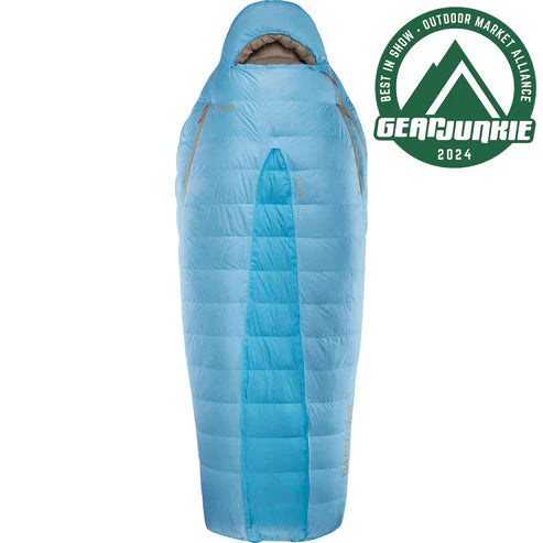Therm-a-Rest Boost 650™ 20F/-6C Long Daunenschlafsack blau - Auf und Davon | Outdoor Equipment