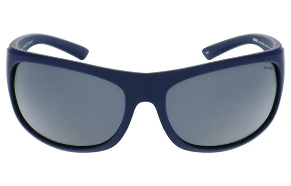 INVU Sportbrille - A2106B rubb. blue polarisiert kratzfest flexibel helmtauglich Auf und Davon Outdoor Equipment