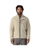 Patagonia Men's Retro Pile Fleece Jacket | Fleecejacke beige Fairtrade Zipper Auf und Davon Outdoor Equipment