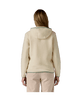 Patagonia Women's Retro Pile Fleece Hoody | Fleecejacke natural w/ellwood green Fleece Zipper beige Fairtrade Zipper Auf und Davon Outdoor Equipment
