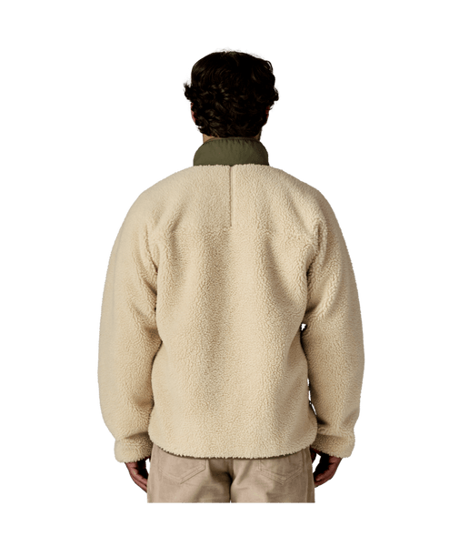 Patagonia Men's Classic Retro-X Fleece Jacket | Übergangsjacke dark natural w/basin green Fleecejacke Herren Auf und Davon Outdoor Equipment