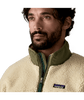 Patagonia Men's Classic Retro-X Fleece Jacket | Übergangsjacke dark natural w/basin green Fleecejacke Herren Auf und Davon Outdoor Equipment