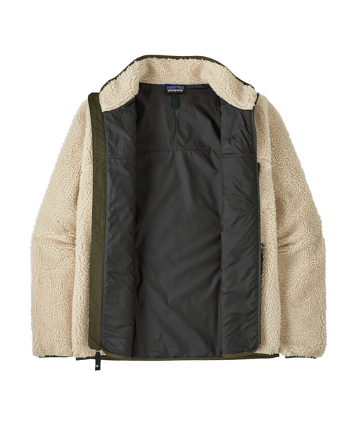 Patagonia Men's Classic Retro-X Fleece Jacket | Übergangsjacke dark natural w/basin green Fleecejacke Herren Auf und Davon Outdoor Equipment