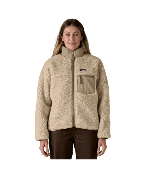 Patagonia Women's Classic Retro-X Fleece Jacket | Übergangsjacke natural Fleece Zipper Damen beige Auf und Davon Outdoor Equipment