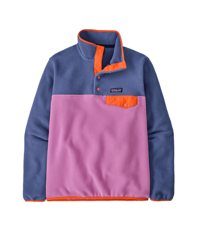 Patagonia Women's Lightweight Synchilla Snap-T Fleece Pullover | Fleecepullover brisk purple Retro Fleece Auf und Davon Outdoor Equipment