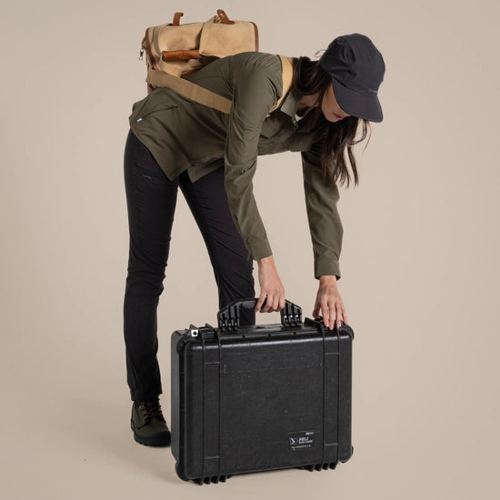 Craghoppers NosiLife Pro Langarmshirt III - Damen wild olive Damenbluse Auf und Davon Outdoor Equipment