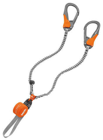 Petzl Scorpio Eashook SW | Klettersteigset drehbar mit Wirbel Auf und Davon Outdoor Equipment
