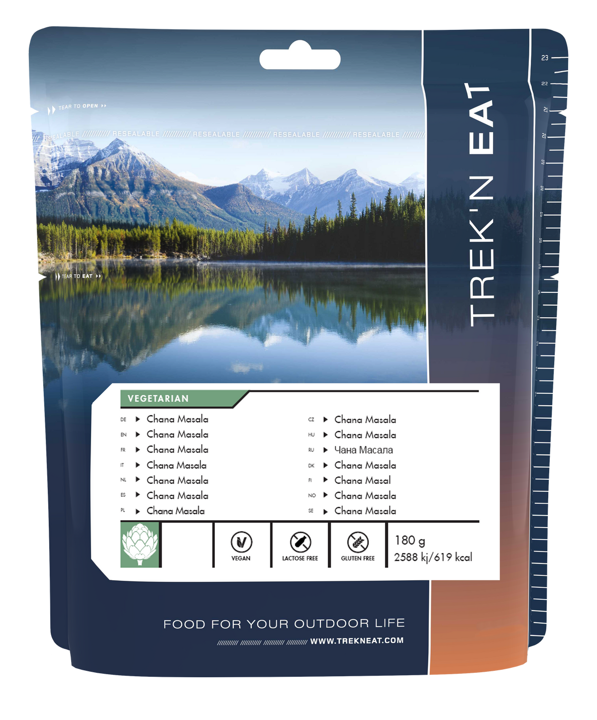 Chana Masala-vegan - Outdoor Essen - Auf und Davon | Outdoor Equipment