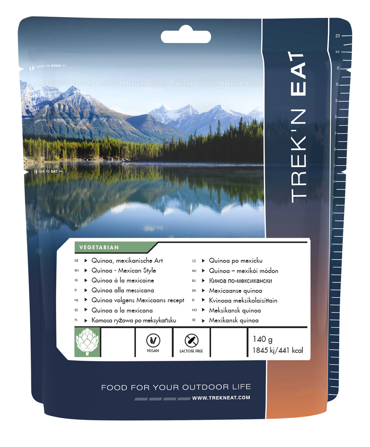 Quinoa - Mexikanische Art-vegan - Outdoor Essen - Auf und Davon | Outdoor Equipment