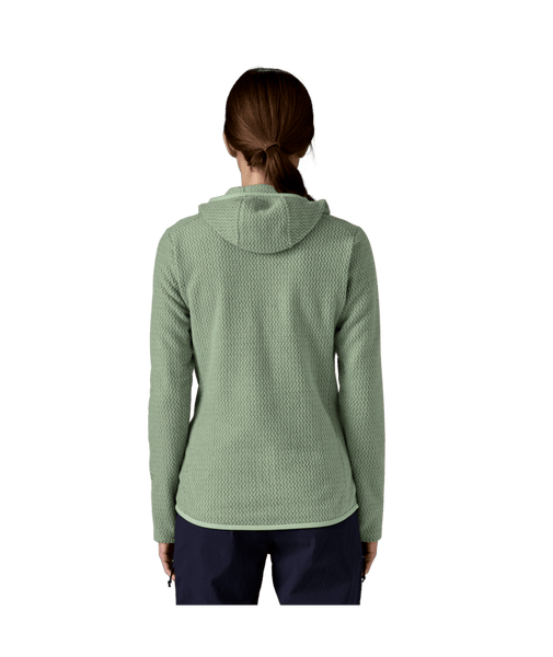 Women's R1 Air Fleece Full-Zip Hoody | Fleecejacke ellwood green Funktionstipper Laufjacke Sporthoody Auf und Davon Outdoor Equipment