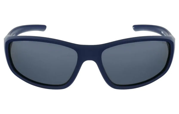 INVU Sportbrille - A2105B rubb. blue polarisiert flexibel kratzfest Auf und Davon Outdoor Equipment