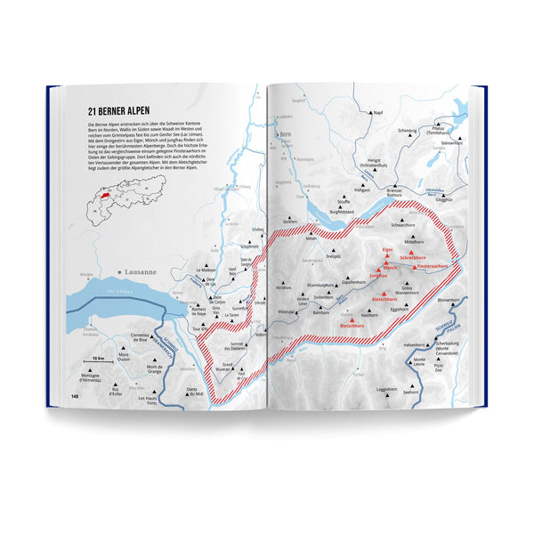 Berge der Alpen – Buch von Marmota Maps