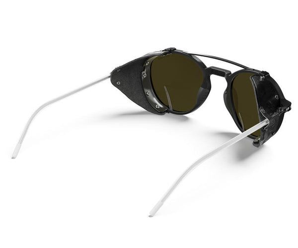 Julbo LEGACY Spectron 4 | Gletscherbrille Sportsonnenbrille schwarz weiß schwarz Auf und Davon Outdoor Equipment