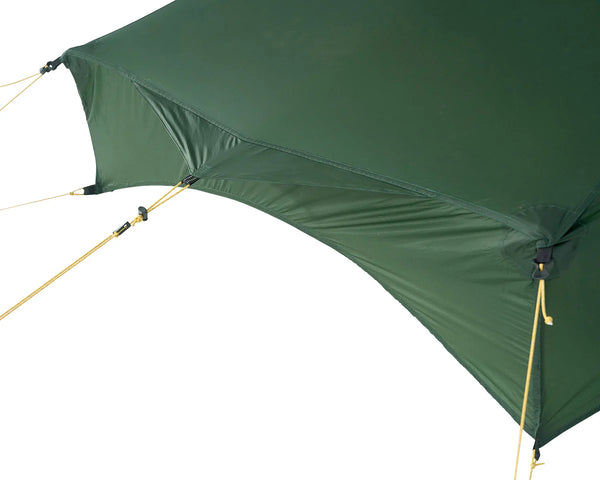 Nordisk Telemark 2.2 LW | 2-Personen Zelt Black Forest Green leichtes 2Personen Zelt Auf und Davon Outdoor Equipment