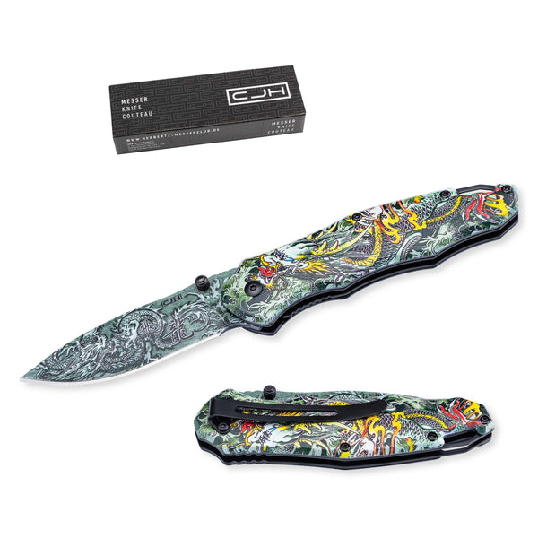 Einhandmesser Drache - Auf und Davon | Outdoor Equipment