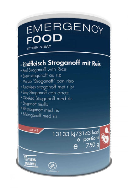 Rindfleisch Stroganoff mit Reis