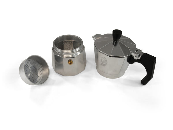 Espresso Maker 'Bellanapoli' 3 Tassen Alu - Auf und Davon | Outdoor Equipment
