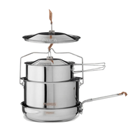 Campfire Cookset Stainless Steel - Auf und Davon | Outdoor Equipment