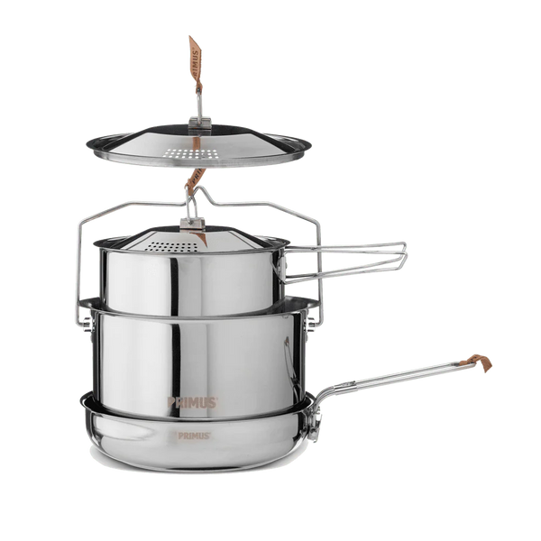 Campfire Cookset Stainless Steel - Auf und Davon | Outdoor Equipment
