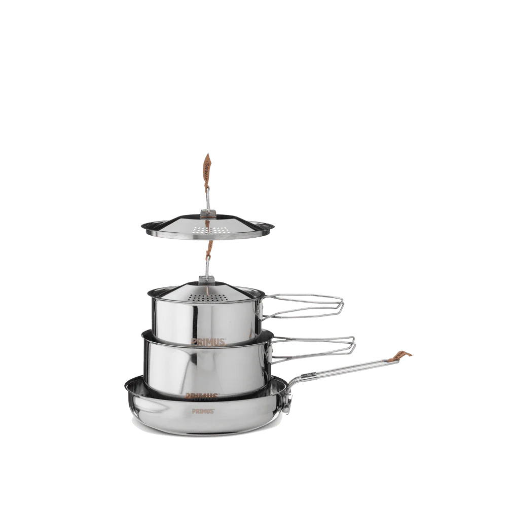 Campfire Cookset Stainless Steel - Auf und Davon | Outdoor Equipment