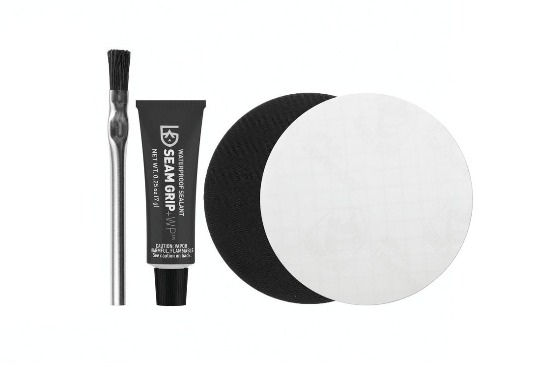 Gear Aid 'Seam Grip + WP' Field Repair Kit Reparaturset für Zelte Zeltreparatur Auf und Davon Outdoor Equipment