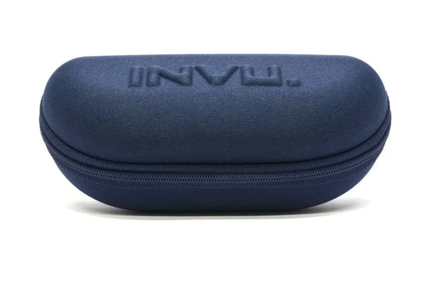 INVU Sportbrille - A2105B rubb. blue polarisiert flexibel kratzfest Auf und Davon Outdoor Equipment