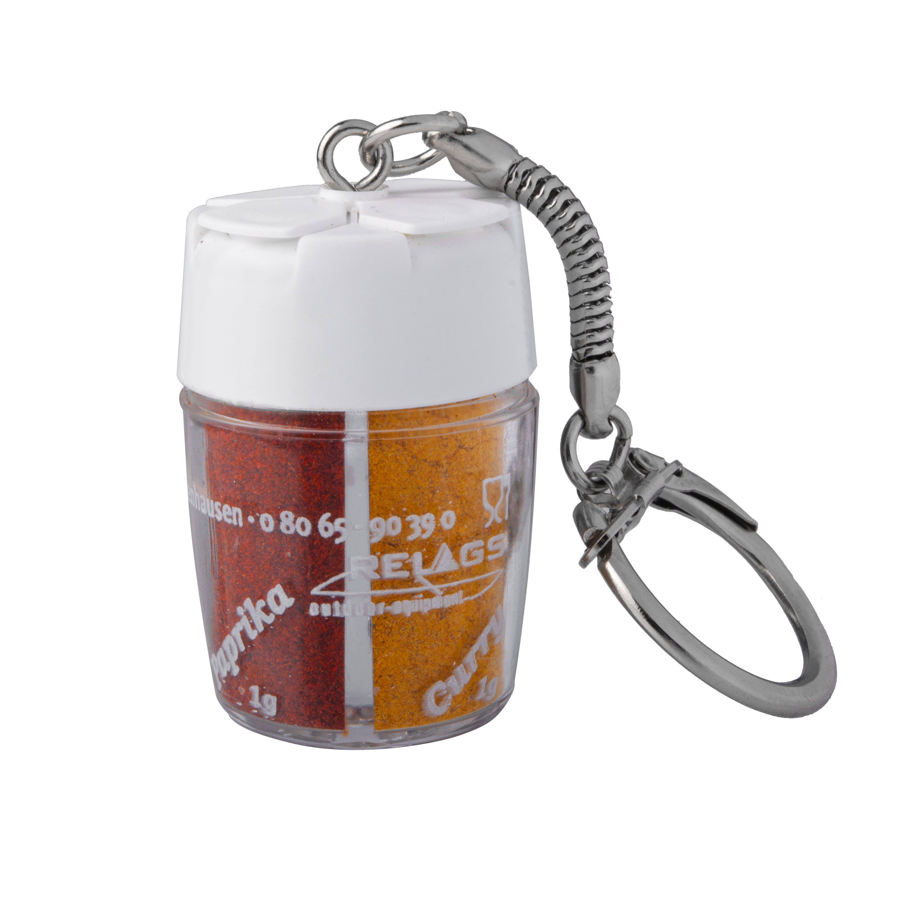 Gewürzstreuer 'Mini' mit Schlüsselanhänger - Auf und Davon | Outdoor Equipment