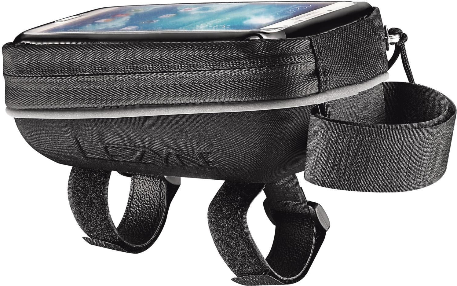 Lezyne Oberrohrtasche Smart Energy Caddy 0,4L schwarz Smartphone Halterung Auf und Davon Outdoor Equipment