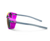 Julbo SLACK COVER Spectron 4 | Gletscherbrille blau rosa Sportsonnenbrille
