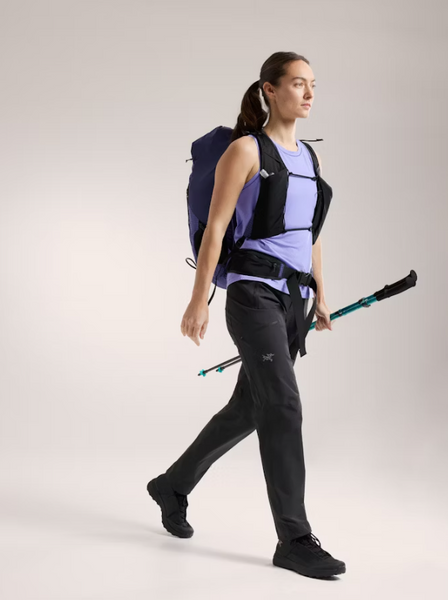 Arc'teryx Lana Merino Wool Tank Women's moonstone Merinotop Damen flieder Auf und Davon Outdoor Equipment