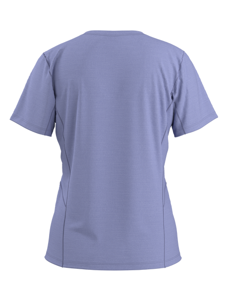 Arcteryx Lana Merino Wool Crew Shirt Women's moonstone Funktionsshirt Auf und Davon Outdoor Equipment
