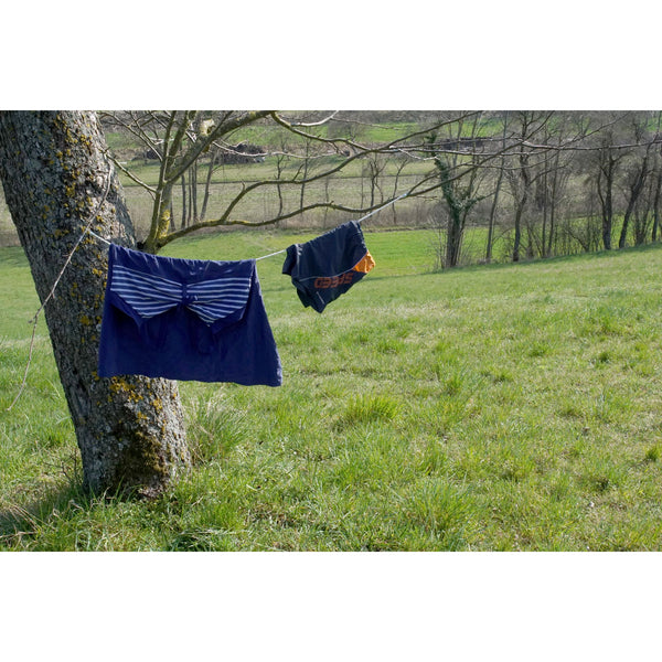 Basic Nature Wäscheleinen-Expander Outdoor Wäscheleine Camping Wäscheleine ohne Wäscheklammern Auf und Davon Outdoor Equipment