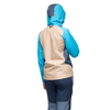 Bergans Women's Vaagaa 3L Shell Jacket Hardshelljacke aqua lagoon warm sand granite blue Regenjacke Damen Auf und Davon Outdoor Equipment
