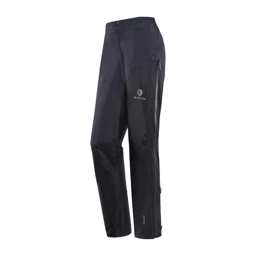 Blackyak Damen Lunag Gore-Tex 3L | Hardshellhose black beauty schwarz Regenhose Outdoorhose wasserdicht Recco Auf und Davon Outdoor Equipment