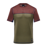 Blackyak Herren Gyr Performance | Sportshirt rum raisin Funktionsshirt Performance shirt Auf und Davon Outdoor Equipment