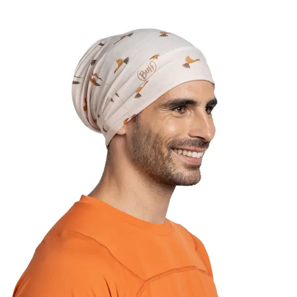 Buff Coolnet UV® Insect Shield Latus birch grey Vögel Schlauchschal Multifunktionstuch Auf und Davon Outdoor Equipment