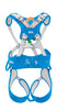 Petzl Ouistiti Kinderklettergurt Ganzkörper Klettergurt Brustklettergurt METHYL BLUE blau grau Auf und Davon Outdoor Equipment