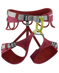 Edelrid Jayne IV Klettergurt rhubarb red Damenklettergurt Damen rot Auf und Davon Outdoor Equipment