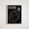 Racepark Schulenberg Niedersachsen Germany 30x40cm - Auf und Davon | Outdoor Equipment
