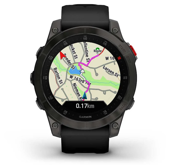 GARMIN epix (Gen 2) – Sapphire Edition Smartwatch Sportuhr Laufuhr Auf und Davon | Outdoor Equipment