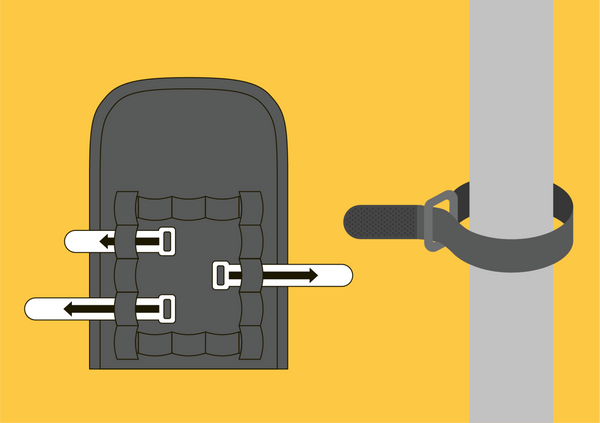 tex—lock Fahrradschloss-Tasche - Auf und Davon | Outdoor Equipment