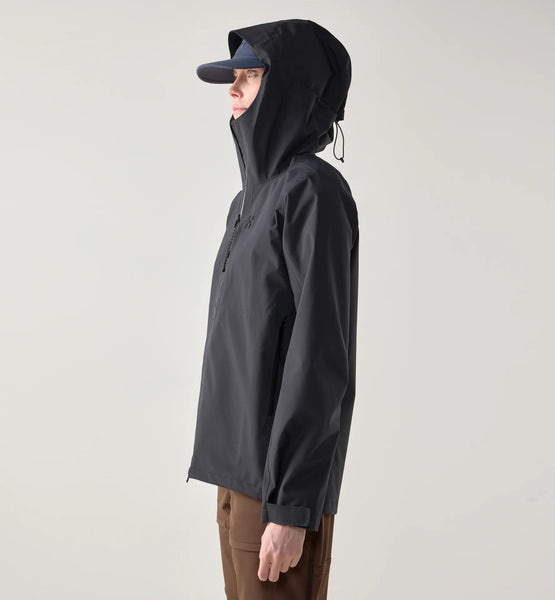 Haglöfs Front Proof II Jacket Women | Hardshelljacke true black Regenjacke Wanderjacke Auf und Davon Outdoor Equipment