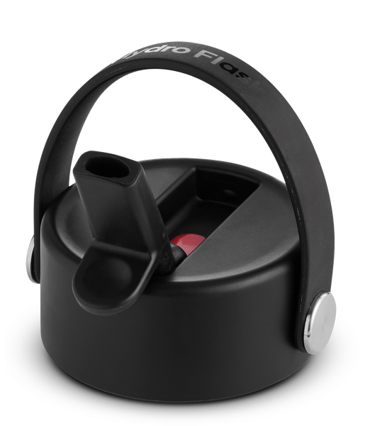 Hydro Flask Wide Mouth Flex Straw Cap | Deckel Strohhalmdeckel für Weithaltsflaschen schwarz Auf und Davon Outdoor Equipment